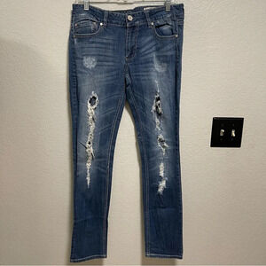 Rocks & Indigo Distressed Jeans Size 11